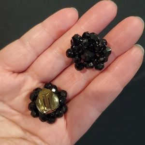 Antique Clip-on Earings Costume Jewelry